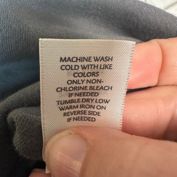 J Jill women’s skirt straight short dark gray velvet pockets academia plus size - Picture 7 of 10